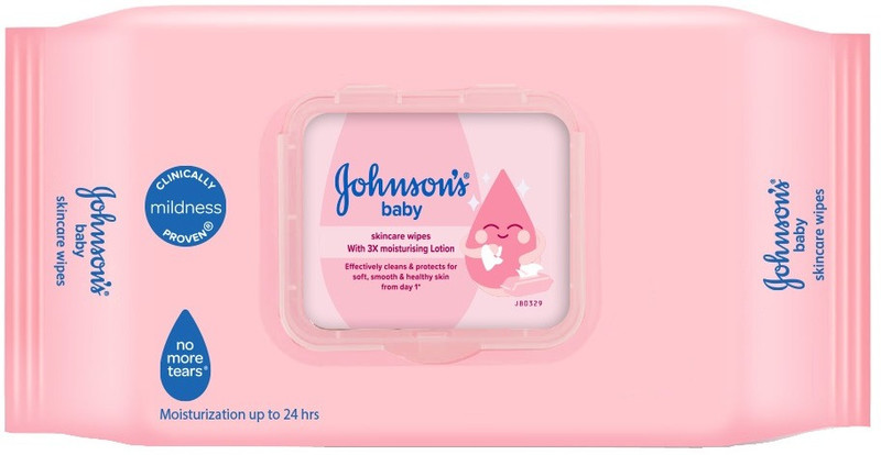 JOHNSON'S Baby Skincare(72 Wipes)