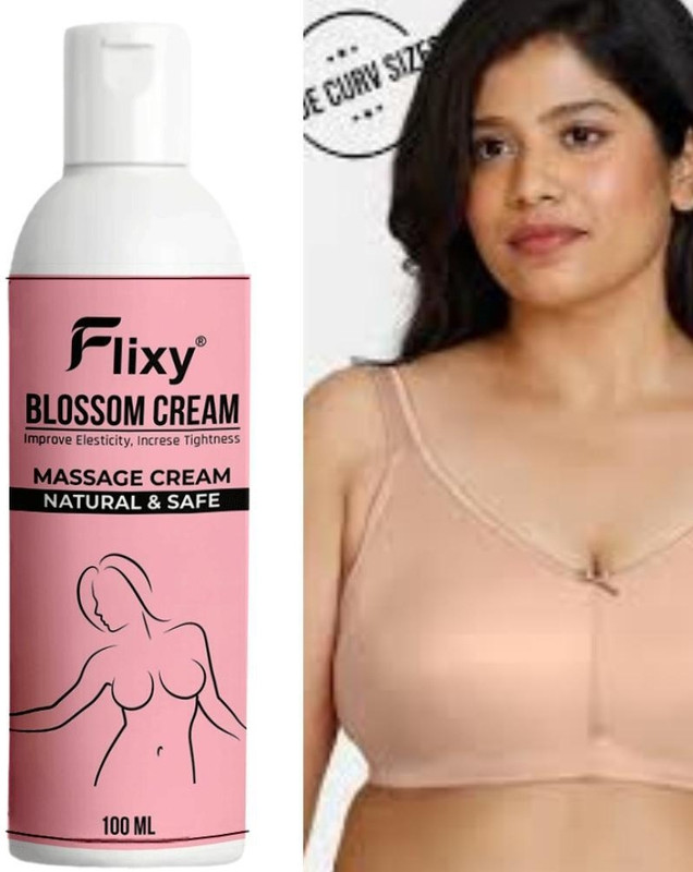 FLIXY Breast Tightening and Lightening Massage Cream for Women Intimate Cream(100 ml)