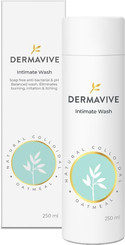 Dermavive Intimate Wash Gentle Hygiene Wash for Women pH Balanced Daily Cleanser Intimate Wash(250 ml, Pack of 1)