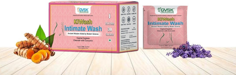 GVSK Kiwash Imtimate wash Intimate Wash(100 ml, Pack of 1)