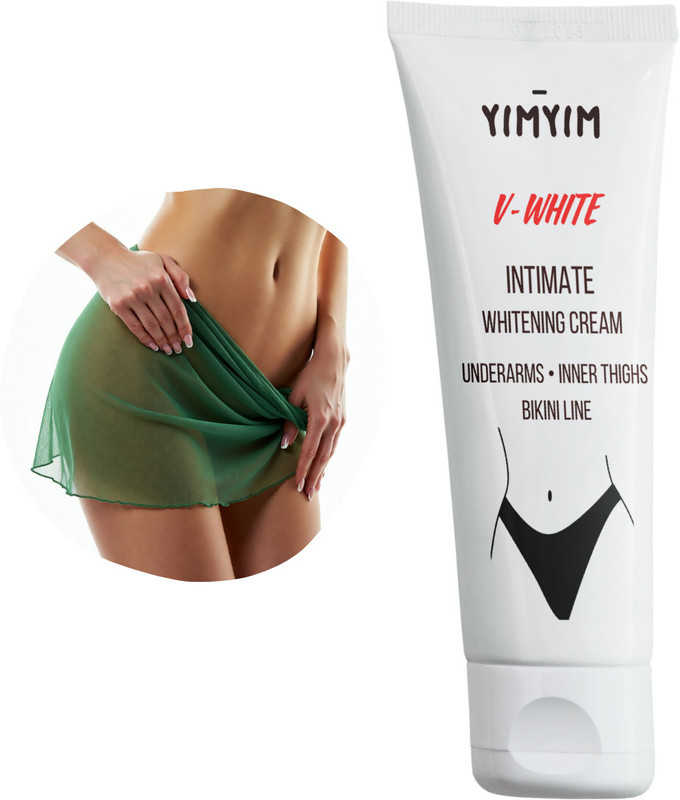 YIMYIM V-White Glow Cream for Underarm & Bikini Area Care Intimate Cream(50 g, Pack of 1)