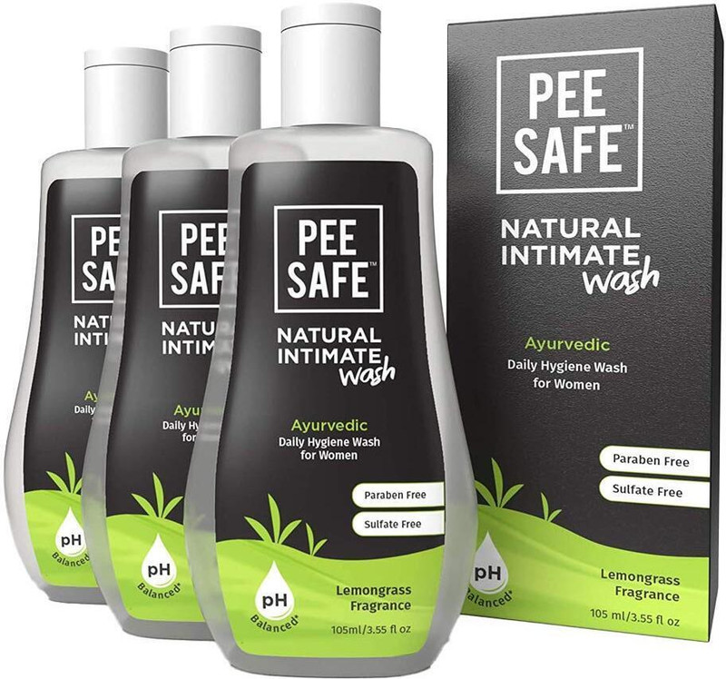 Pee Safe Natural Intimate Wash For Women (Pack of 3) Intimate Wash(315 ml, Pack of 3)
