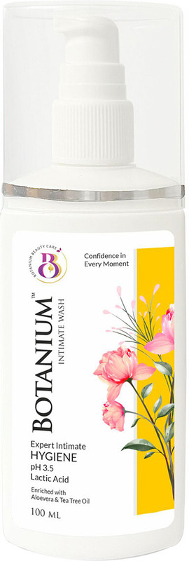 Botanium Expert Intimate Hygiene, With Liquid Wash Prevents Dryness, Itchiness Irritation Intimate Wash(100 ml, Pack of 1)