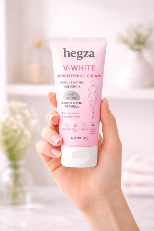 Hegza Skin Care Cream for Glow & Repair V-White Cream for Even Complexion Intimate Cream(50 g, Pack of 1)