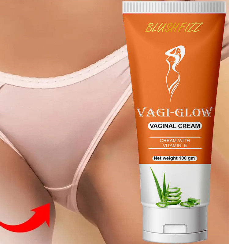 BLuSH FIZZ Private Area Cream | Skin Lightening, Anti-Itch & Hydration | Daily Care Intimate Cream(100 ml, Pack of 1)