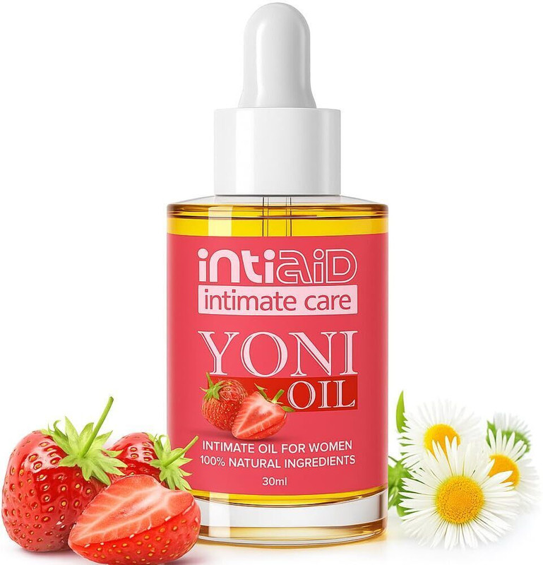 INTIAID Yoni Oil 100% Natural Feminine Intimate Oil Intimate Moisturizer(30 ml, Pack of 1)