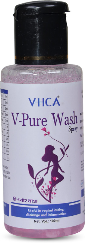 VHCA V Pure Wash Intimate Wash(100 ml, Pack of 1)