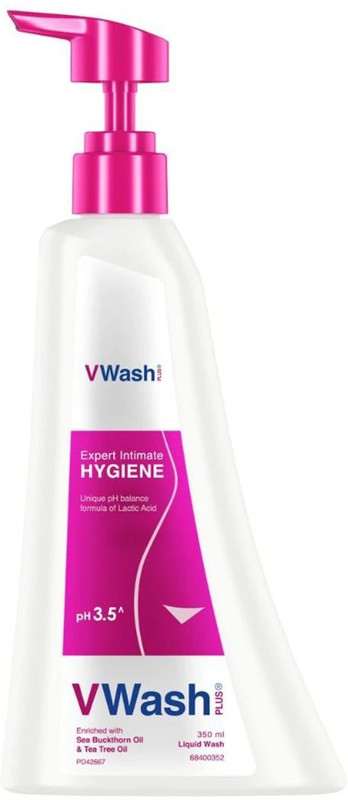 vwash Plus Expert Intimate Hygiene Intimate Wash(350 ml, Pack of 1)