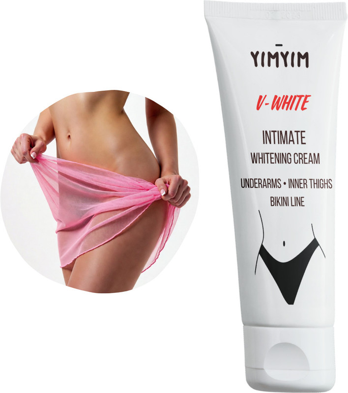 YIMYIM V-White Skin Lightening Cream for Dark Underarms & Bikini Intimate Cream(50 g, Pack of 1)
