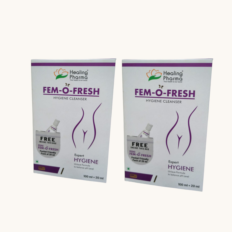 zeliora Fem-O-Fresh Intimate Hygiene Cleanser | 100ml | Pack of 2 Intimate Wash(200 ml, Pack of 2)