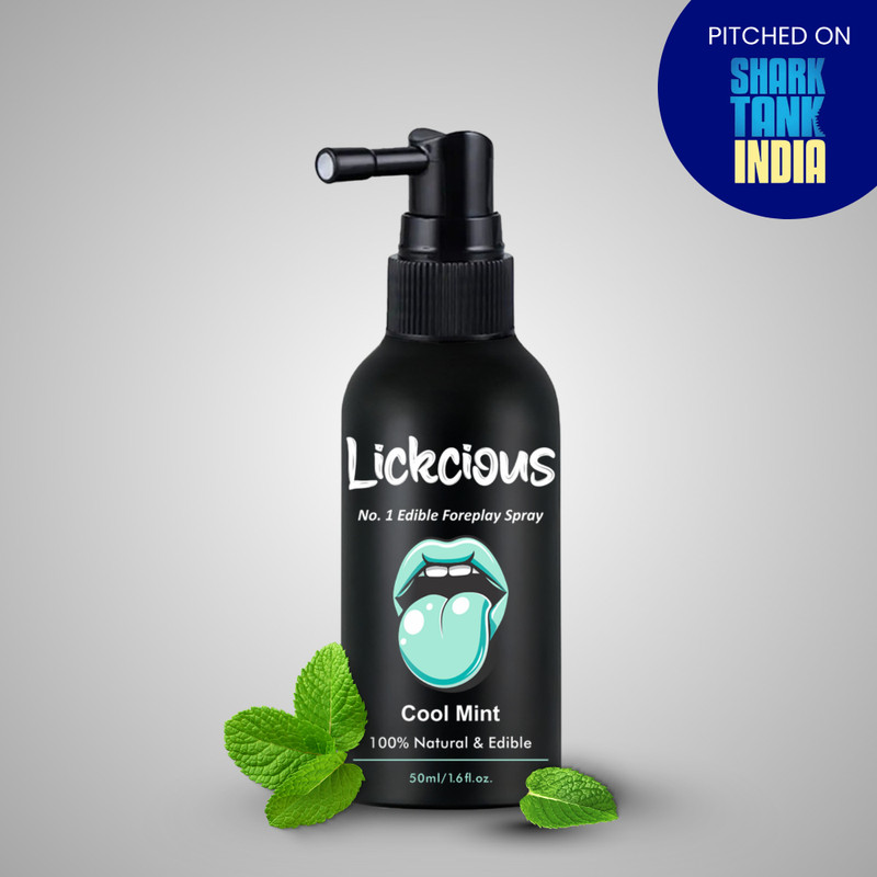 Lickcious Cool Mint Edible Intimacy Spray – Instant Freshness Boost Intimate Spray(50 ml, Pack of 1)