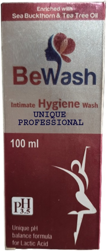 UNIQUE PROFESSIONAL BEWASH Plus Expert Intimate Hygiene Intimate Wash 100 ML PACK OF 1 Intimate Wash(100 ml)