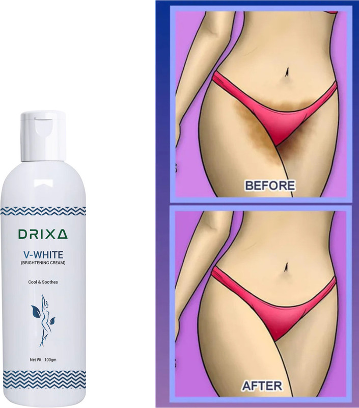 Drixa V-WHITE CREAM INTIMARE AREA LIGHTNING CREAM Intimate Cream(98 ml)