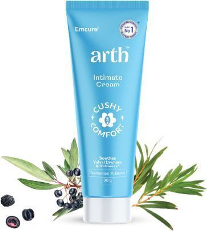 ARTH Intimate Cream Maintain Ideal Vaginal Balance pH 3.5 By Emcure Pharma Intimate Cream(30 g, Pack of 1)