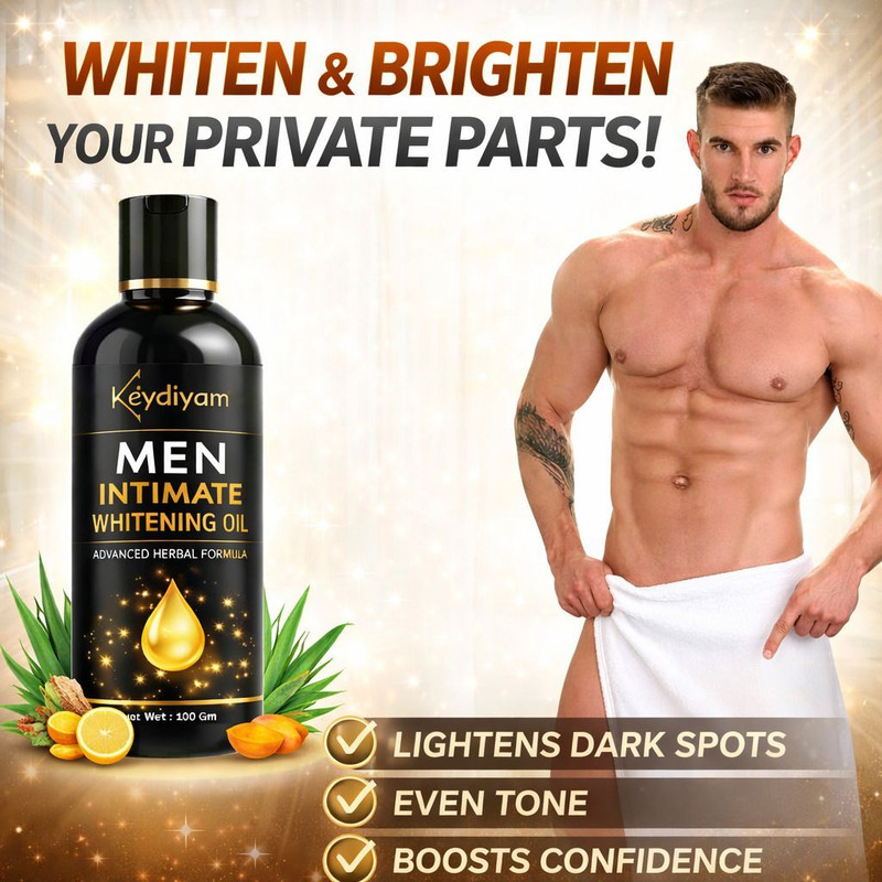 keydiyam MEAN'S INTIMATE WHITETING OIL Intimate Cream(100 ml, Pack of 1)