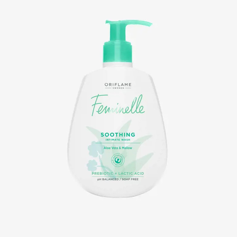 Oriflame FEMINELLE Soothing Intimate Wash with Aloe Vera Intimate Wash(300 ml, Pack of 1)