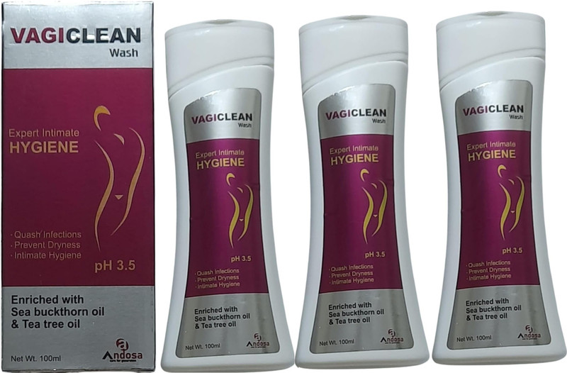 Andosa Vagi clean Expert Intimete Hygiene Intimate Wash, Pack of 2 Intimate Wash(200 ml, Pack of 2)
