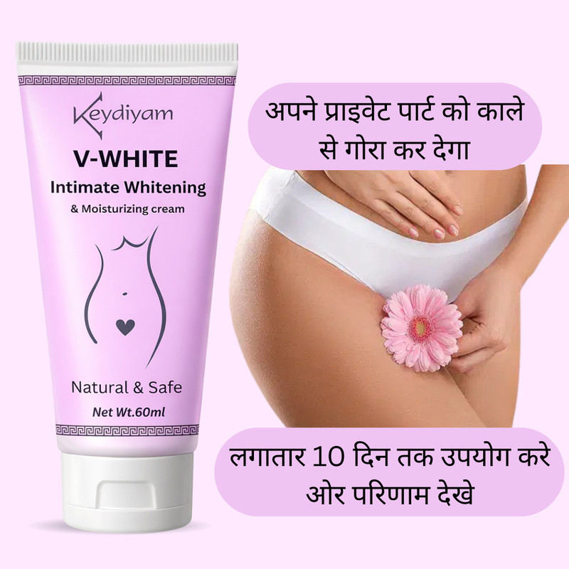 keydiyam Natural Actives Intimate Premium Whitening Intimate Private Areas for women Intimate Cream(60 g)