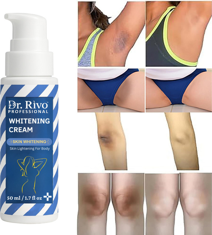 Dr.Rivo PROFESSIONAL Skin Whitening Cream For Dark Neck,Underarm,Bikini Areas Intimate Cream(50 ml, Pack of 1)