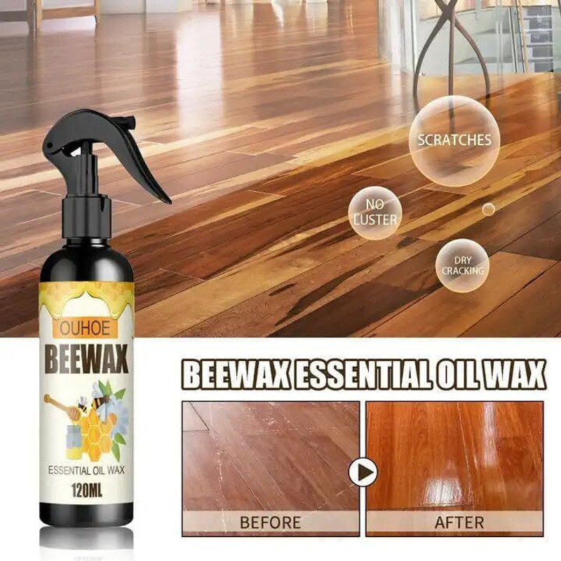 Amrut International Beeswax Furniture Polish Spray Wood Shine Wood Varnish(Drying Oils 120 ml)