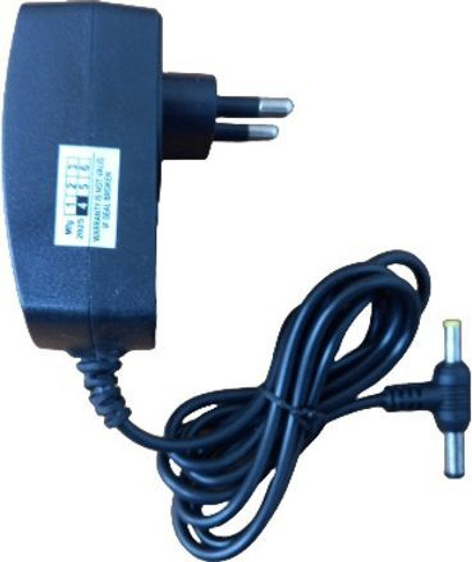 V-TEC 12 Volt 1Amp DC Power Adapter (AC Input 100-240V 50Hz) with 5.5 jack Worldwide Adaptor(Black)