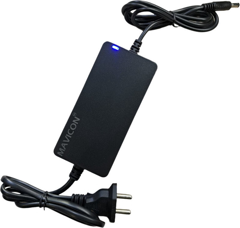 MAVICON 12 volt 5 amp smps adapter for dvr,nvr,monitor,Led strip,cctv supply,pixel light Worldwide Adaptor(Black)