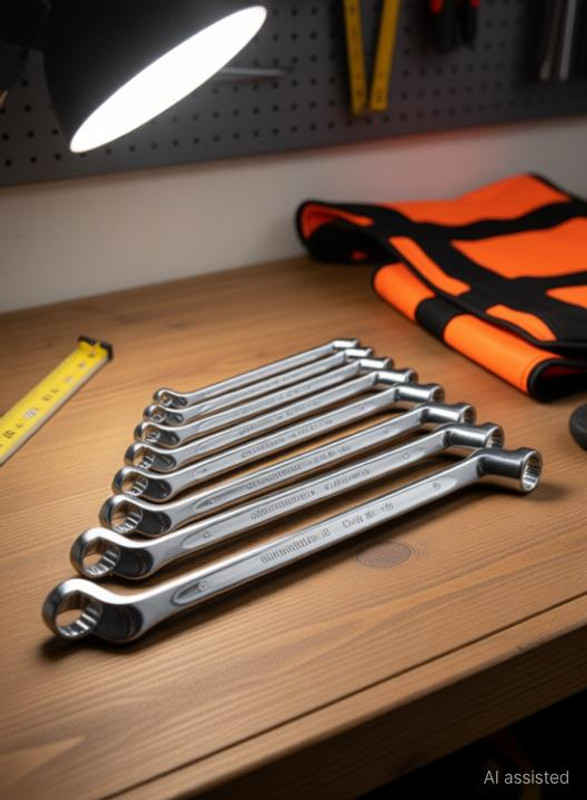 ShreeBalaji Ring Spanner Double Sided Box End Wrench(Pack of 1)
