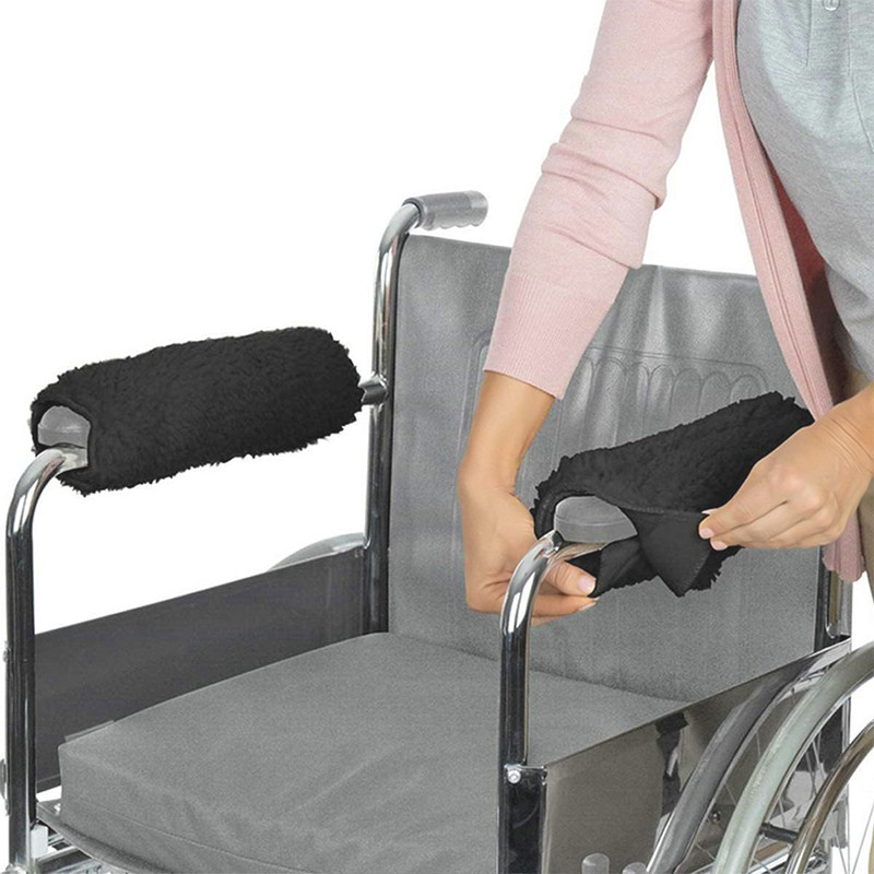 HANNEA Chair Armrest Cover Memory Foam Armrest Cover Soft Armrest Cushion Memory Foam NA Wrist Rest(Black)