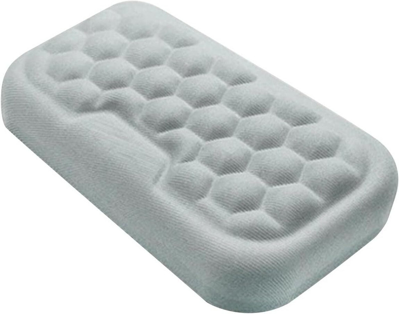 Bwogue Memory Foam Mouse Wrist Rest Pad, Mouse Pad with Wrist Rest, Mouse Pad Memory Foam, PU Leather Mouse Wrist Rest(Grey)