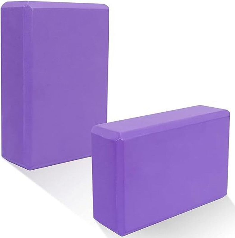 PARYAVARAN set of 2 yoga block Yoga Blocks(Multicolor Pack of 1)