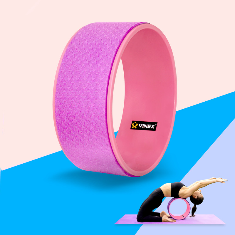VINEX Vinex Yoga Wheel Superia Yoga Blocks(Purple Pack of 1)