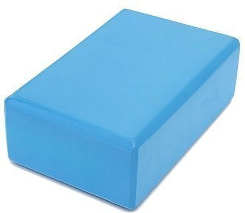 Sahjanand Support Block for Yoga, Pilates, Stretching, Balance & Home Workout Yoga Blocks(Blue Pack of 1)