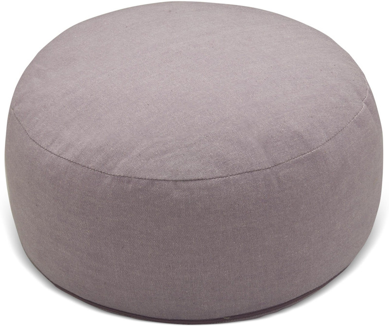Sarveda Hi-Zafu Meditation Cushion | Pastel | Lavender Yoga Blocks(Purple Pack of 1)