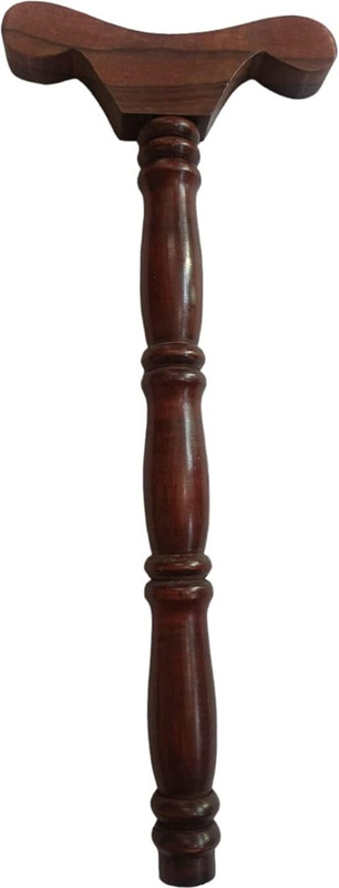 ZERIX Wooden Meditation Staff yoga Yoga Blocks(Brown Pack of 1)