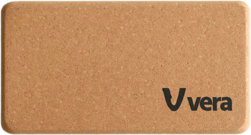 Vera Vera Eco - Grip Block Yoga Blocks(Brown Pack of 1)