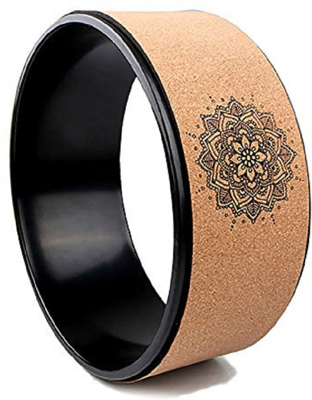 Bodylastics Professional Yoga Blocks(Black, Brown Pack of 1)