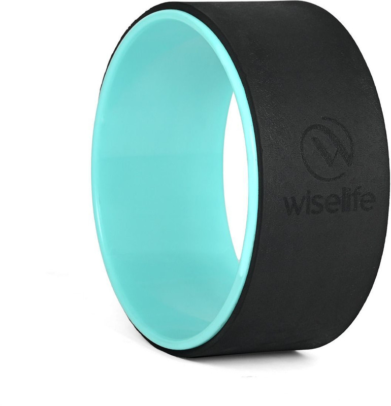 Wiselife Yoga Wheel For Men & Women | Big Circle Wheel For Abs, Home Training Yoga Blocks(Black Pack of 1)