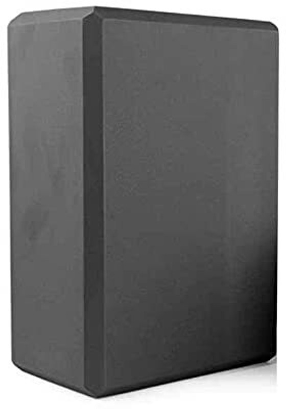 DreamPalace India Yoga Foaming Foam Brick Block Home Gym Exercise Fitness Sport Tool Yoga Blocks(Black Pack of 1)