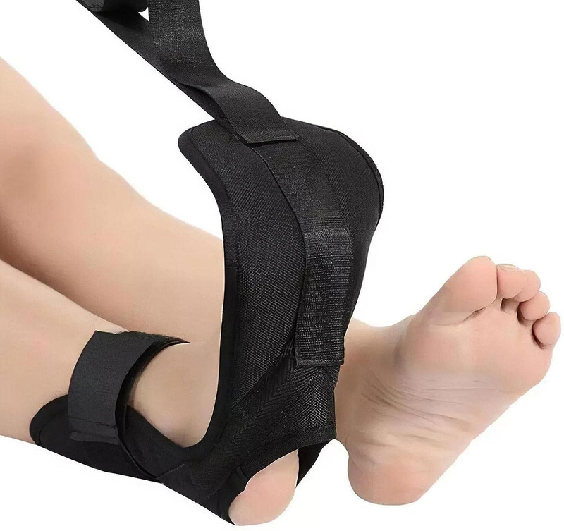 Fitness Scout TYR06 Nylon Yoga Strap(Black)