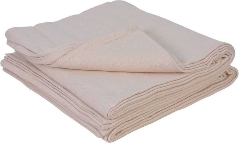 YOGA-NATION IYENGAR YOGA BLANKET SET OF 2 Cotton Yoga Strap(White)