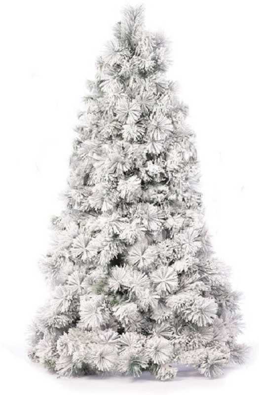 aaryash Pine 180 cm (5.91 ft) Artificial Christmas Tree(White)