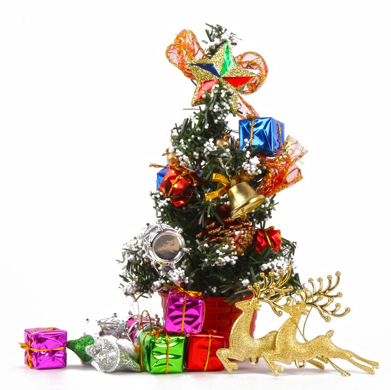 giftacrossindia Pine 7 cm (0.23 ft) Artificial Christmas Tree(Multicolor)
