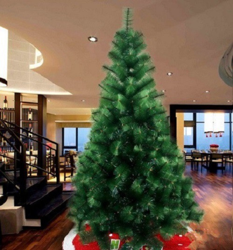 aaryash Pine 8 cm (0.26 ft) Artificial Christmas Tree(Green)