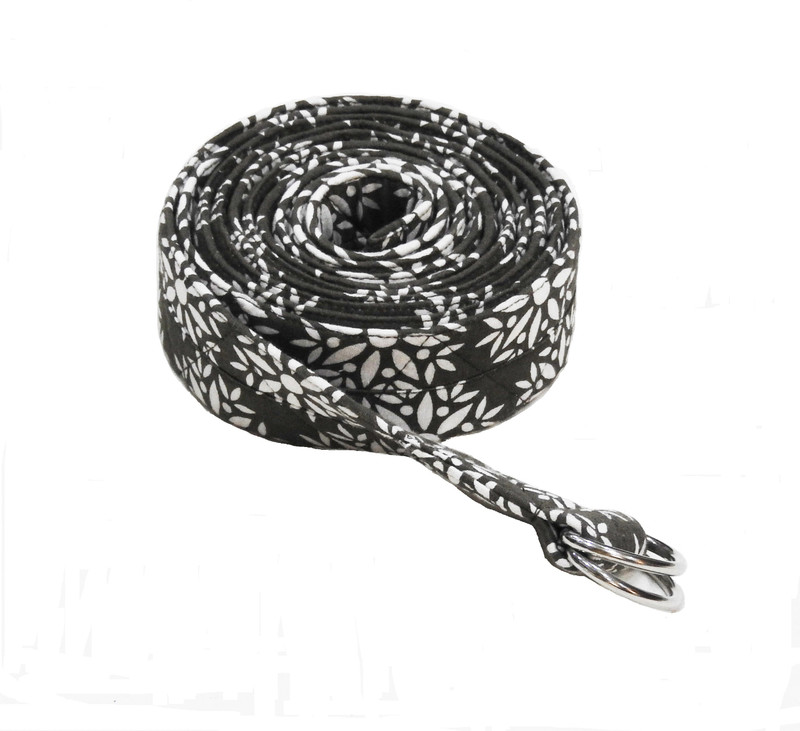 Kanyoga 100% Cotton Floral Printed Yoga Belt For Stretching and Flexible Yoga (250cm x 4cm) Yoga Blocks(Grey, White Pack of 1) Kanyoga 100% Cotton Floral Printed Yoga Belt For Stretching and Flexible Yoga (250cm x 4cm) Yoga Blocks(Grey, White Pack of 1)