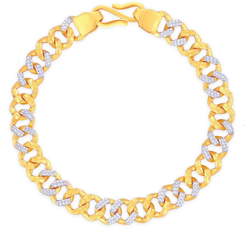 gold band bracelet with circles