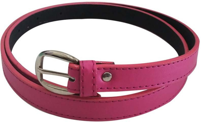 ladies pink belt