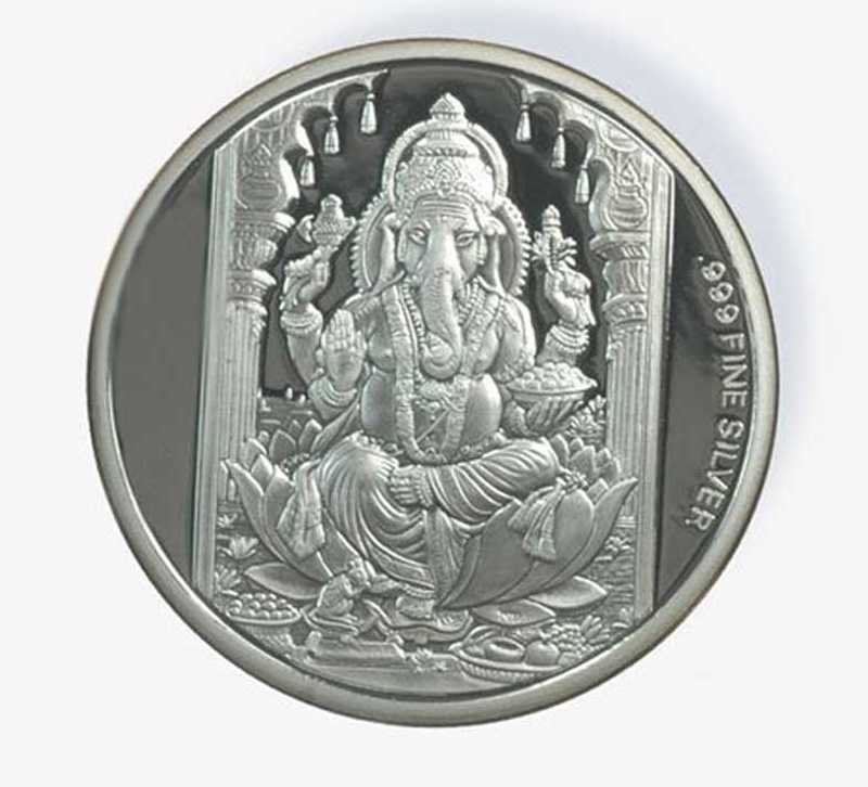 Ag Jewellery Ganesh S 999 10 G Silver Coin Price In India Online At Best Prices Flipkart Ag Jewellery Ganesh S 999 10 G Silver