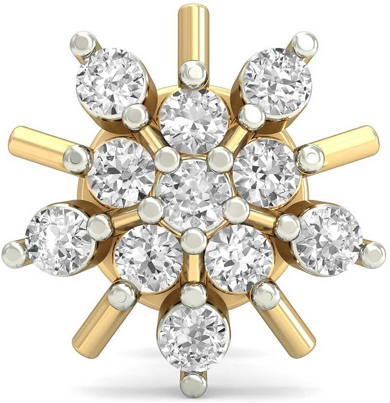 gold earrings pc jeweller