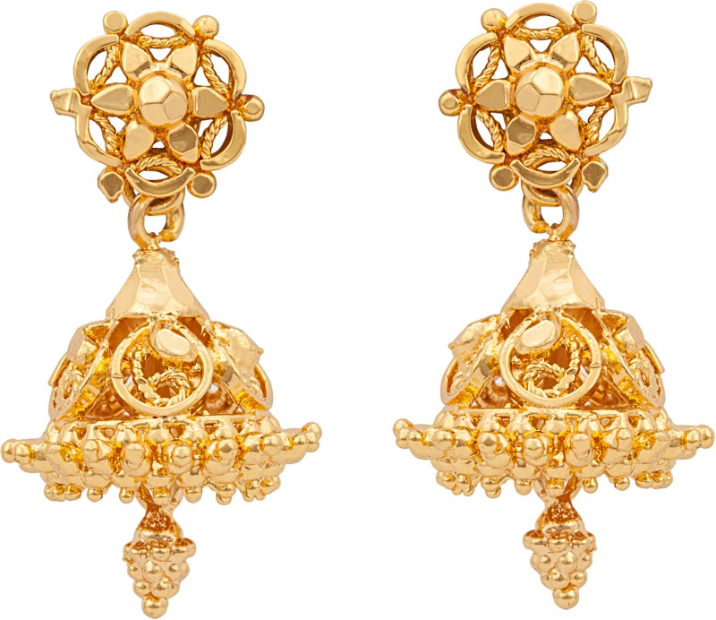 Sale > belli moda jhumka gold designs > in stock