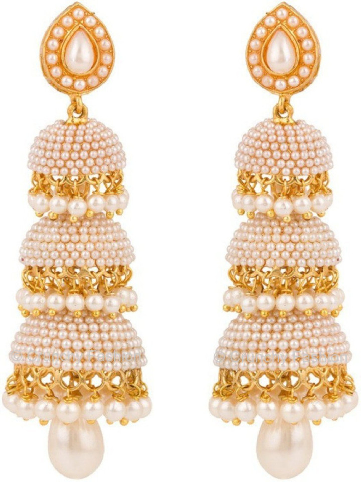 3 layer jhumka gold